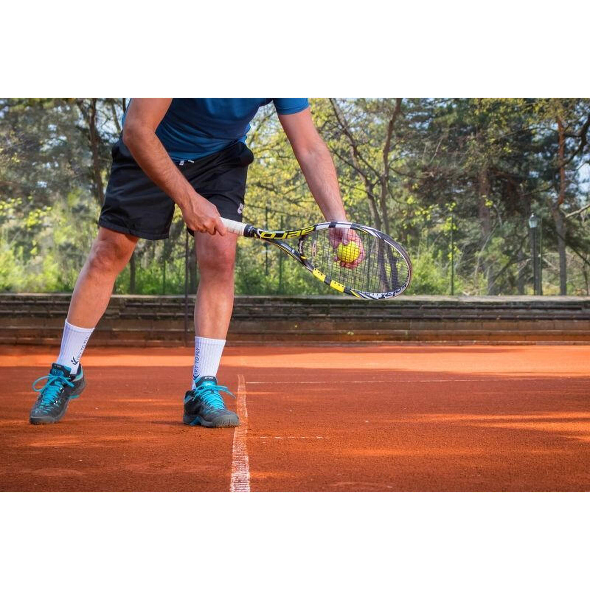 Sosete pentru tenis Cotton White
