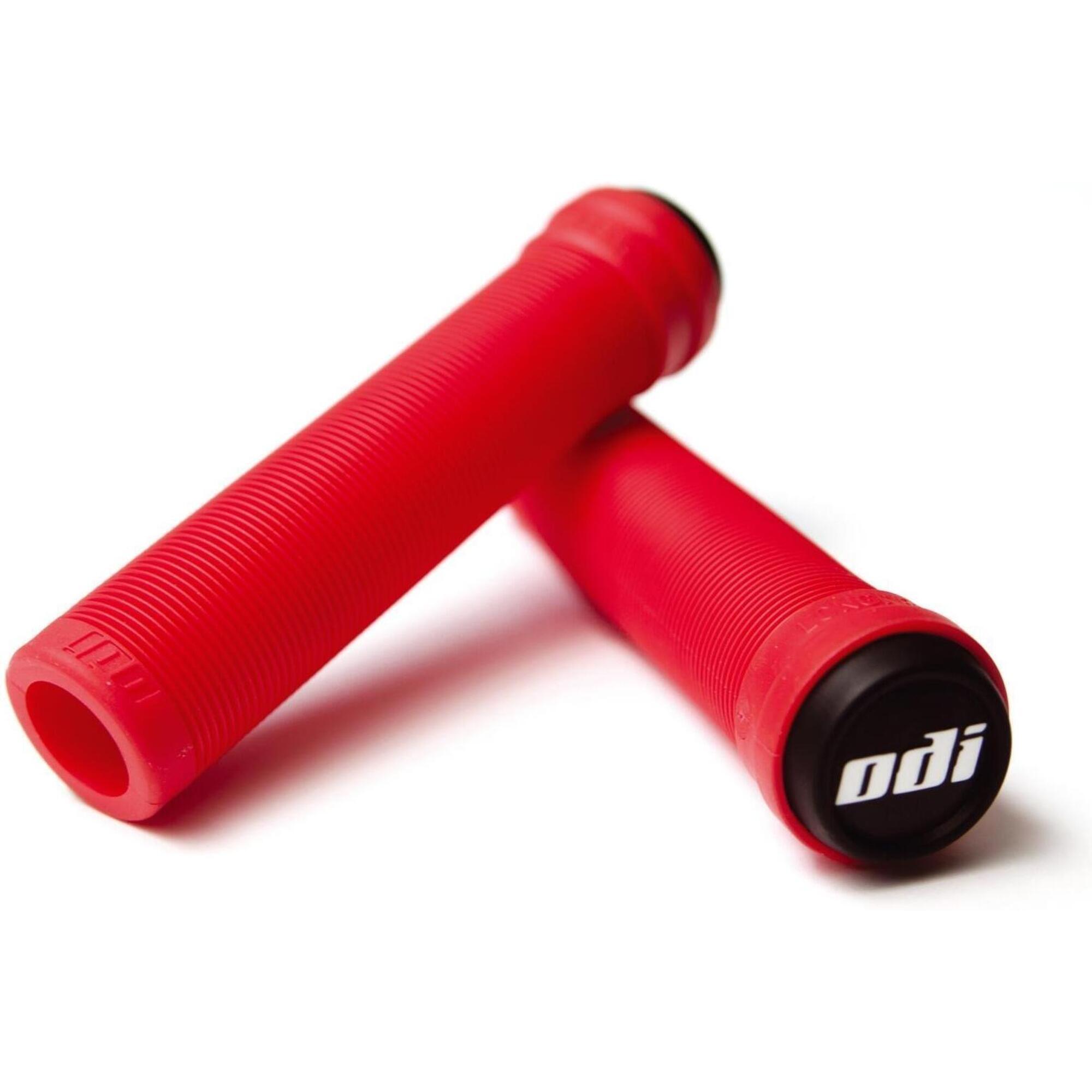 ODI Manopole senza flangia Longneck SL - rosso