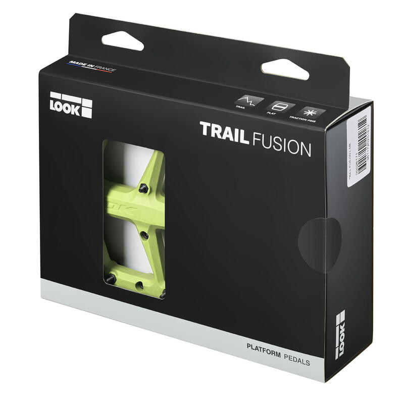 Pédales de vélo Trail ROC Fusion - lime