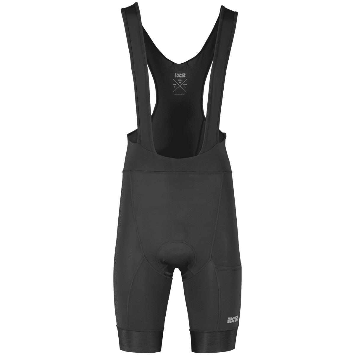 IXS Flow XTG Bib Shorts antraciet
