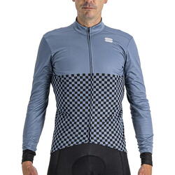Maillot Ciclismo Sportful térmico- Azul Marino Negro
