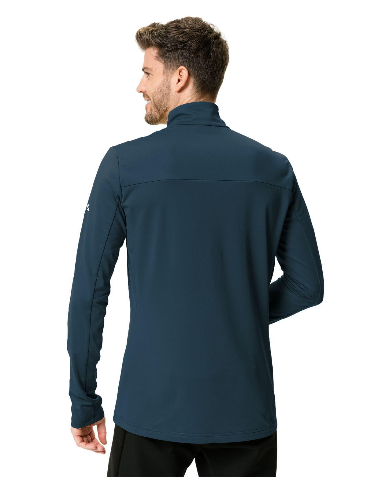 Livigno Halfzip II Pull en laine polaire - Dark Sea 4/7