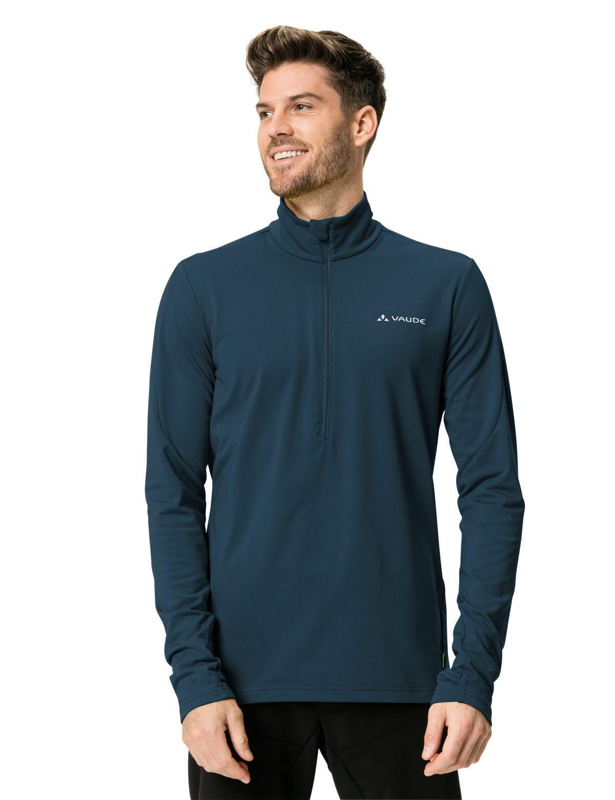 Livigno Halfzip II Pull en laine polaire - Dark Sea 3/7
