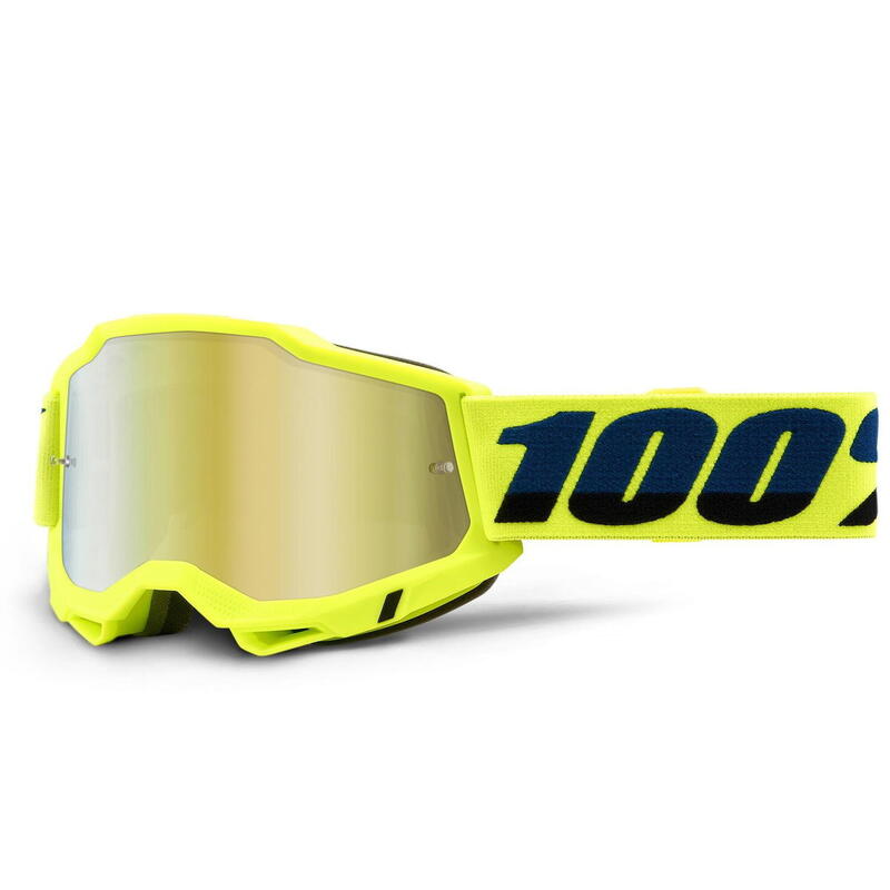 Accuri 2 Goggle - Spiegelglas - Fluo Geel