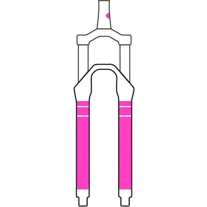 Kit de protección de horquilla - Perno/Rosa