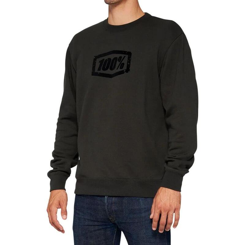 Sudadera Avalanche Pullover Cuello Redondo - Negro Claro