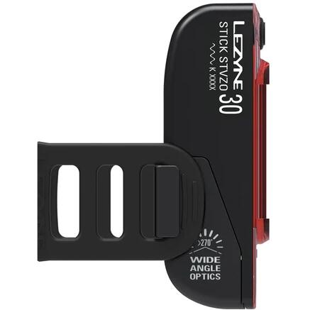 Lezyne Magnetische LED Halterung mit Gum - schwarz 2/2