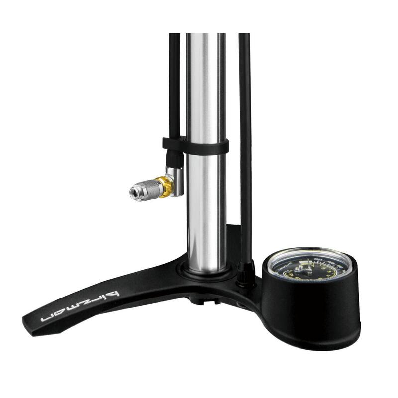 ''The Pump'' pompe à pied Helix argent