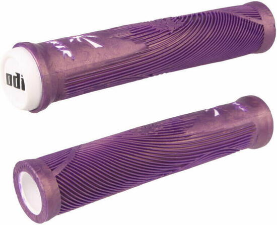 Hucker Signature BMX Grips senza flangia - viola