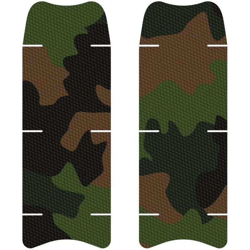 Crank Guard / Crank Boot - camo zwart/groen