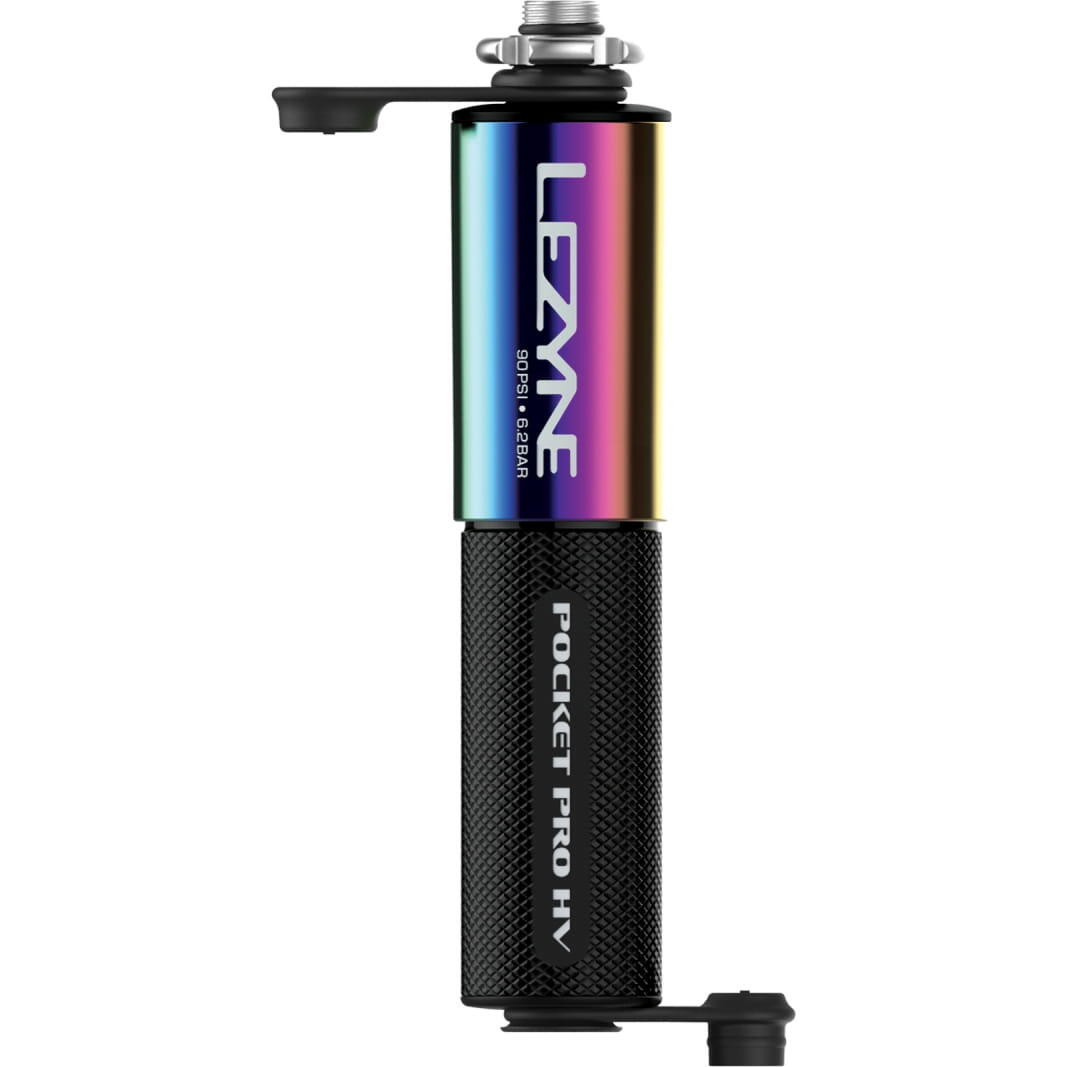 Lezyne Pocket Drive Pro HV Neo Metallic/Black Cycle Pump 2/6