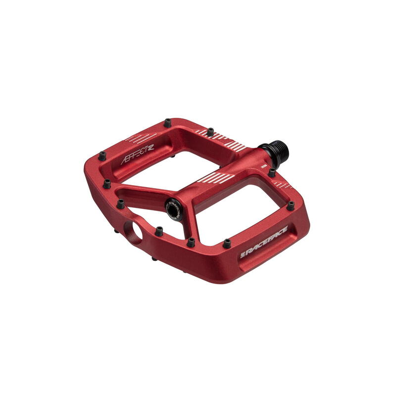 Pédales Plates Race Face Aeffect R - VTT/BMX, Roulements Scellés, Aluminium Bleu, Occasion