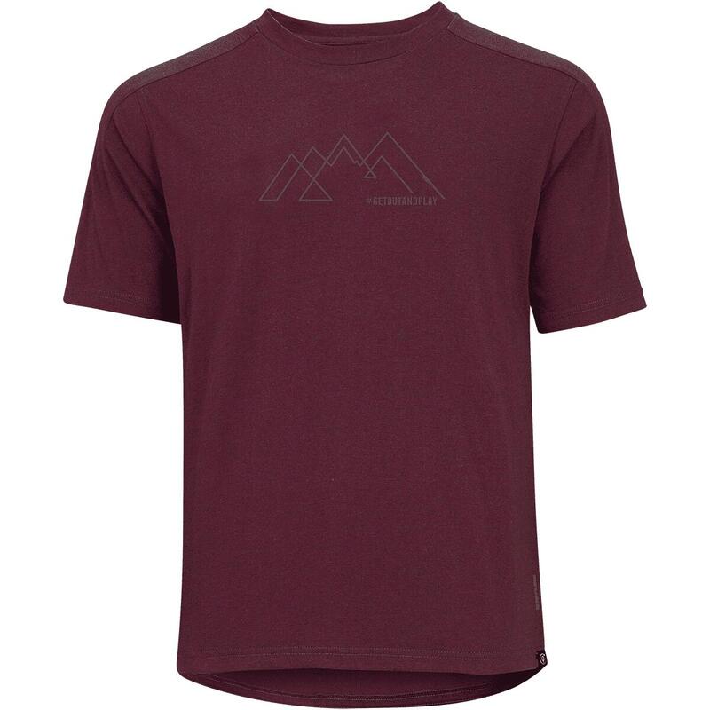 Camiseta Flow Tech getoutandplay raisin