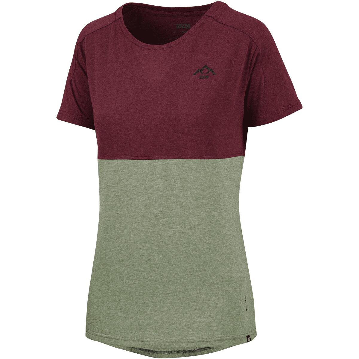 Flow Kids Tech Tee Mountain uvetta-olio 1/3