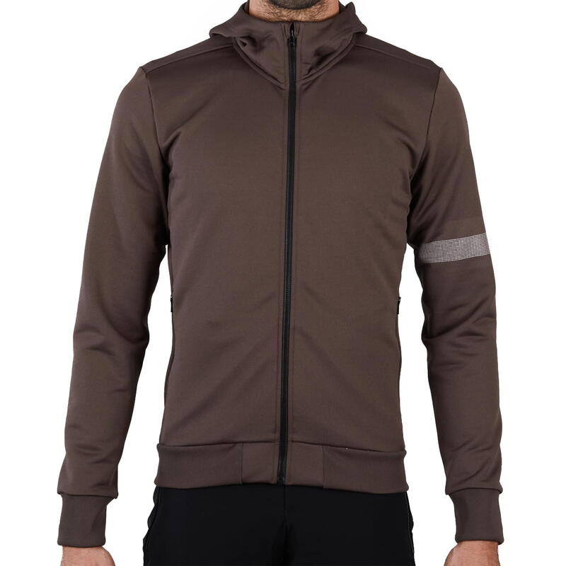 Sudadera Ciclismo Sportful con capucha Giara - Marrón