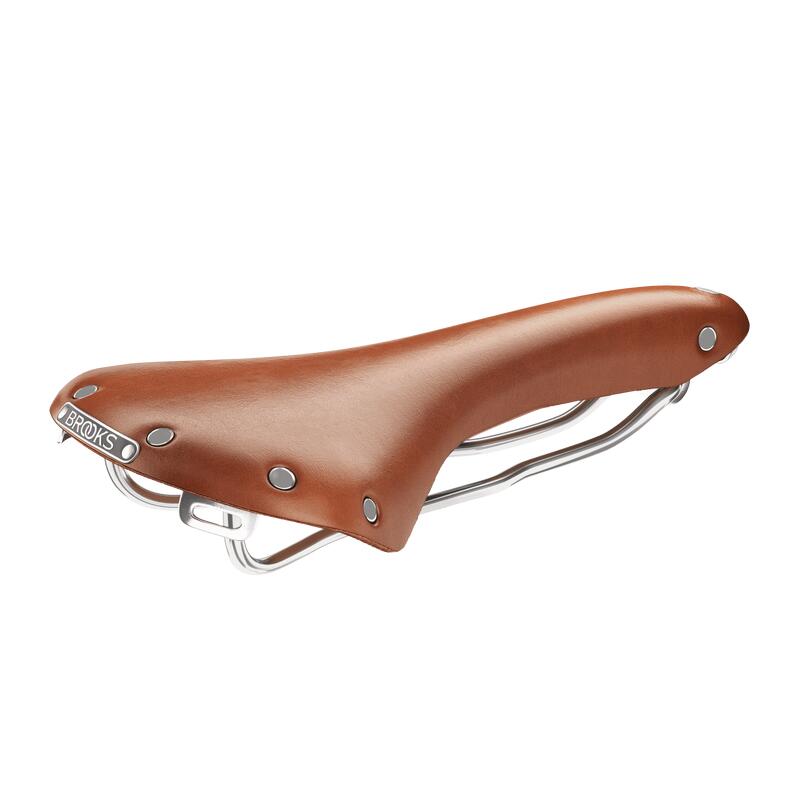 Selle B15 Swallow Chrome - noir