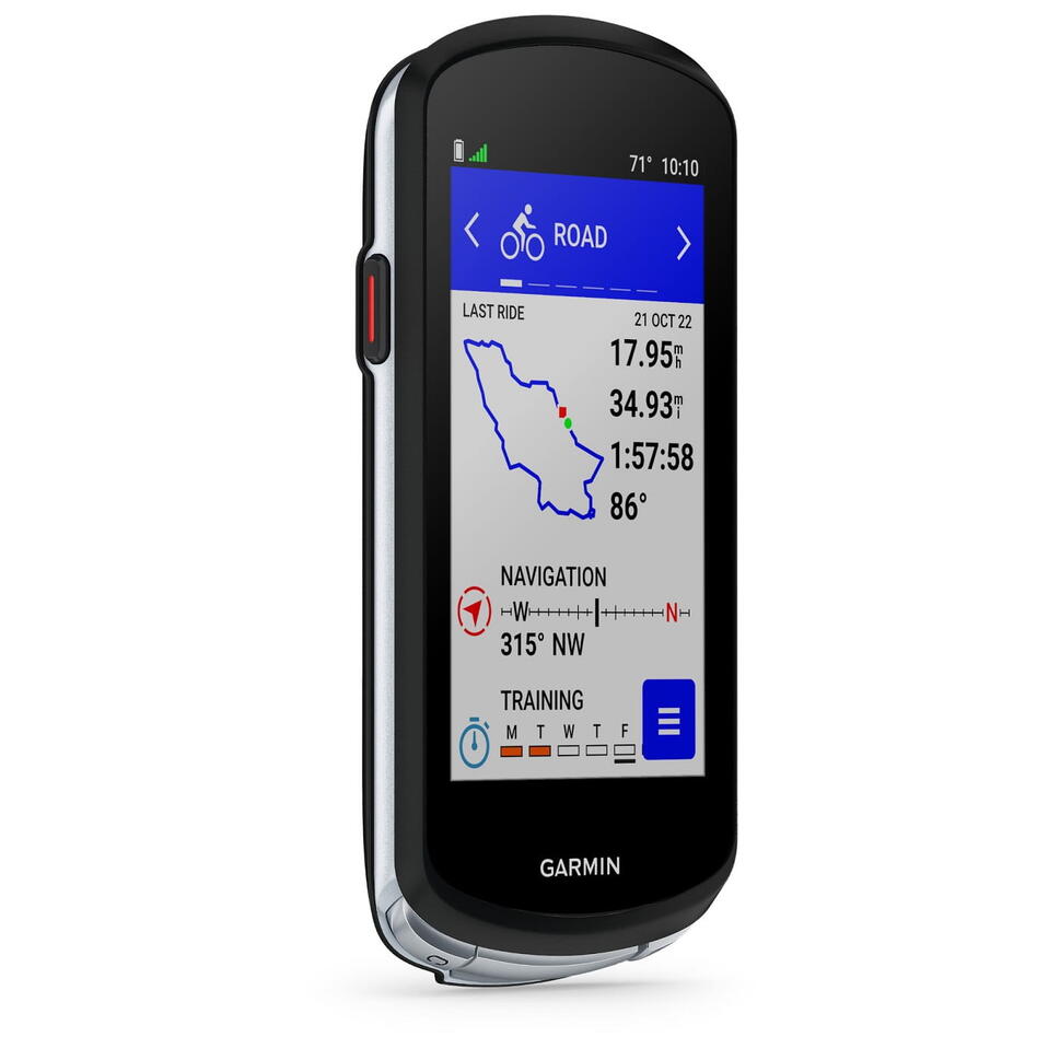 Dorosły Rowery górskie Licznik Garmin Edge 1040, Czarny