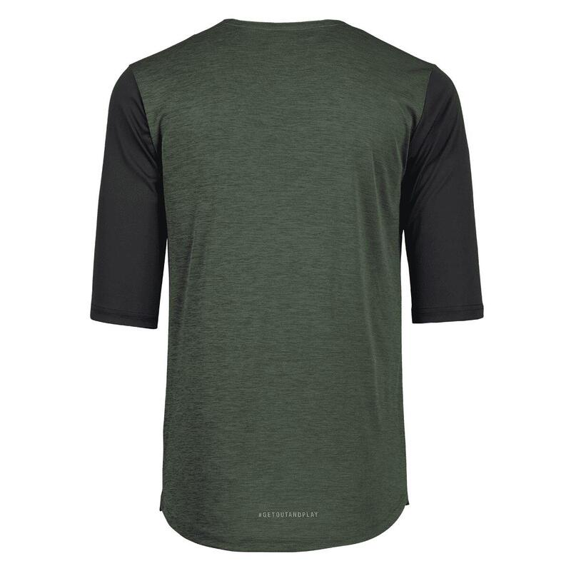 Carve X Jersey olive-solid black