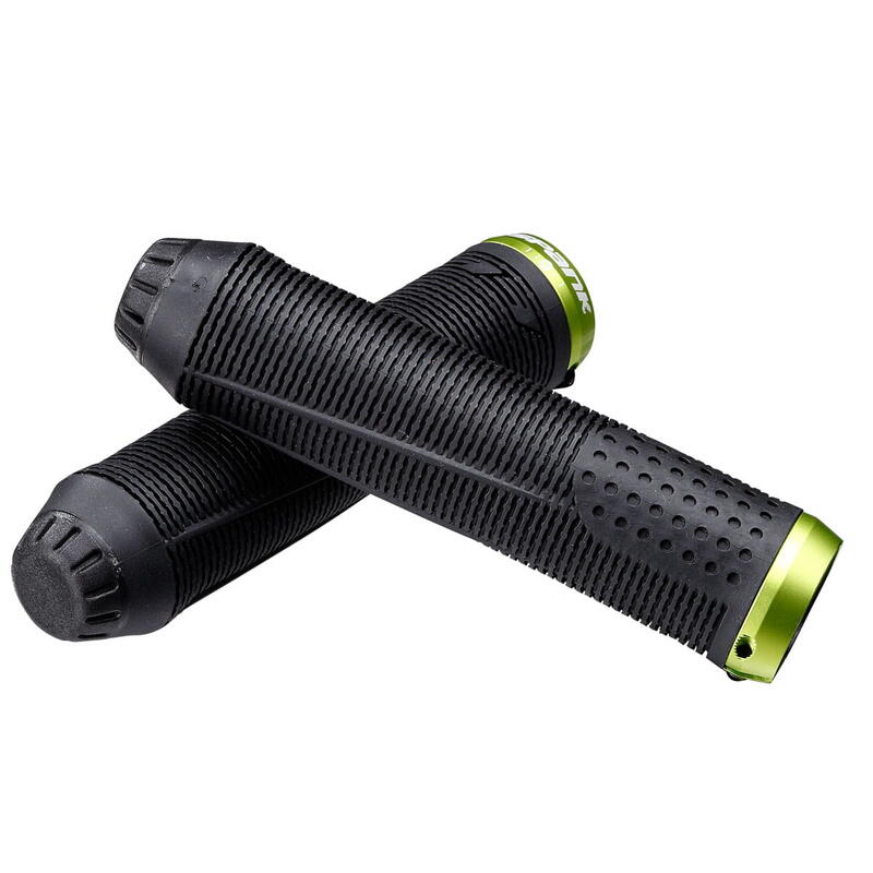 Spike 33 Lock On Grips - Noir/Vert