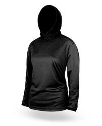 Womens Hooded Jersey - Noir