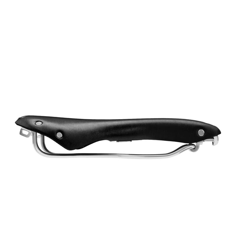 Selle B15 Swallow Chrome - noir