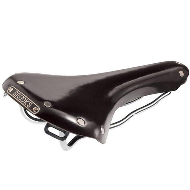 Selle B15 Swallow Chrome - noir