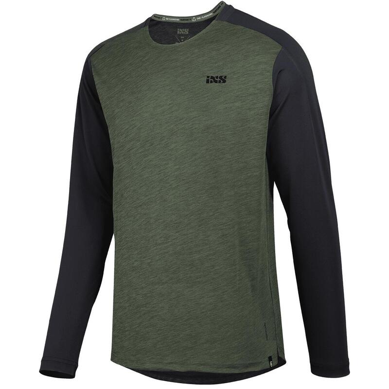 Flow X Long Sleeve Jersey olive-solid black