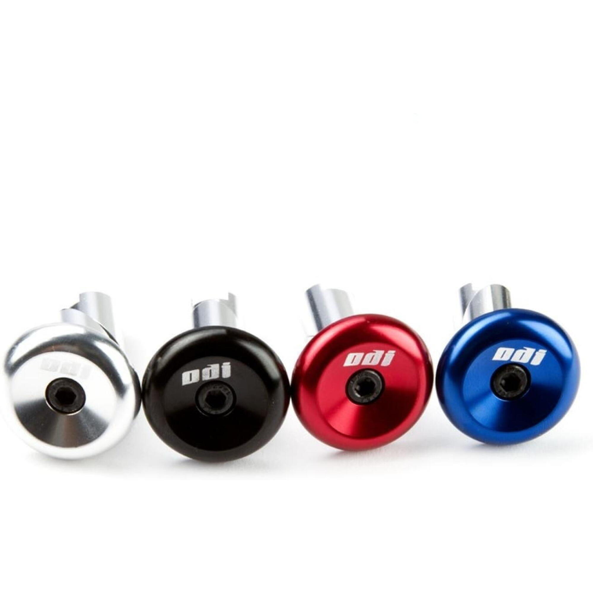 Odi - Embouts De Guidon En Aluminium - Rouge - Poignée - Rouge - Taille Unique - Decathlon