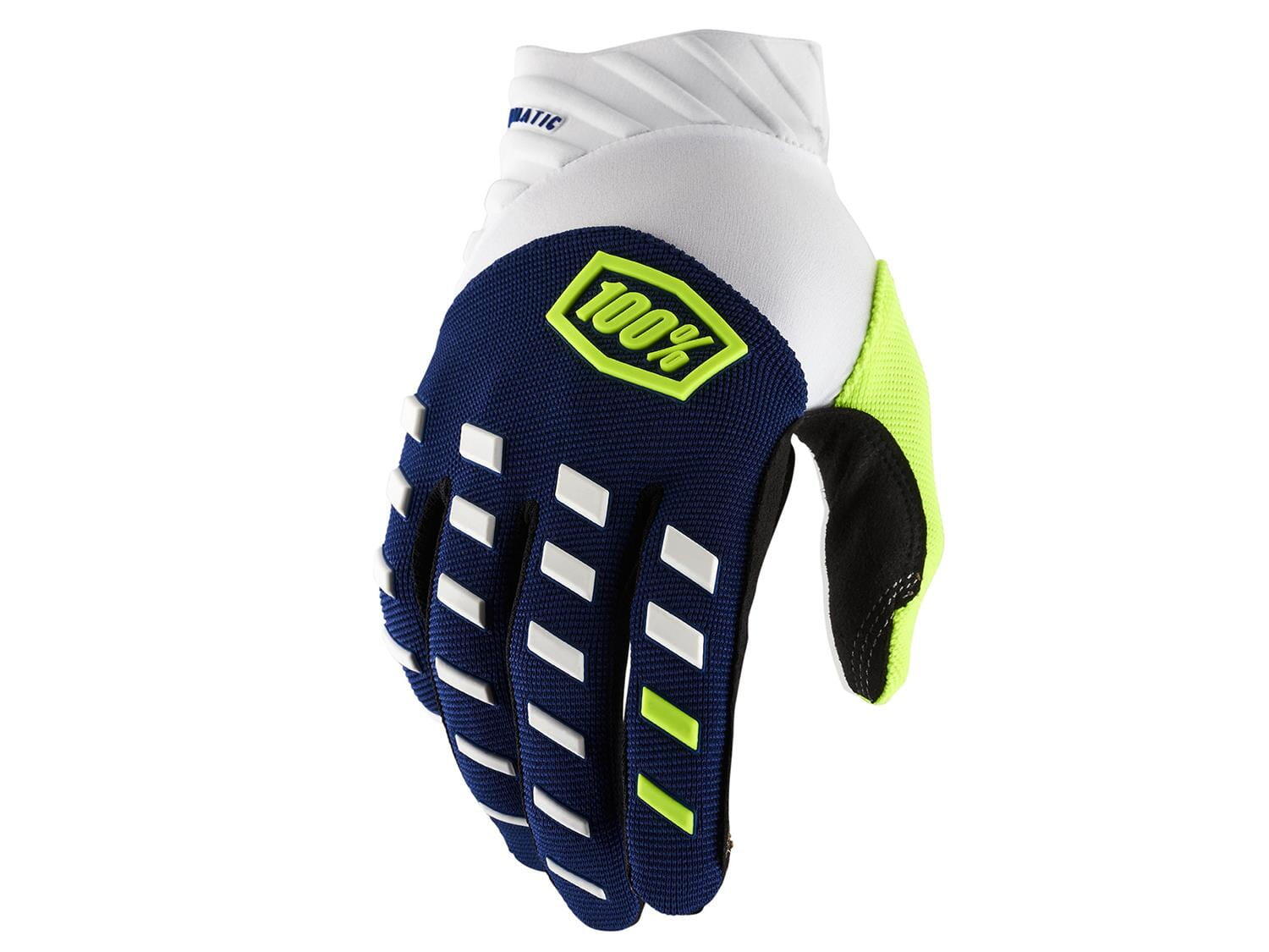 100% Airmatic Handschuhe - Navy/White
