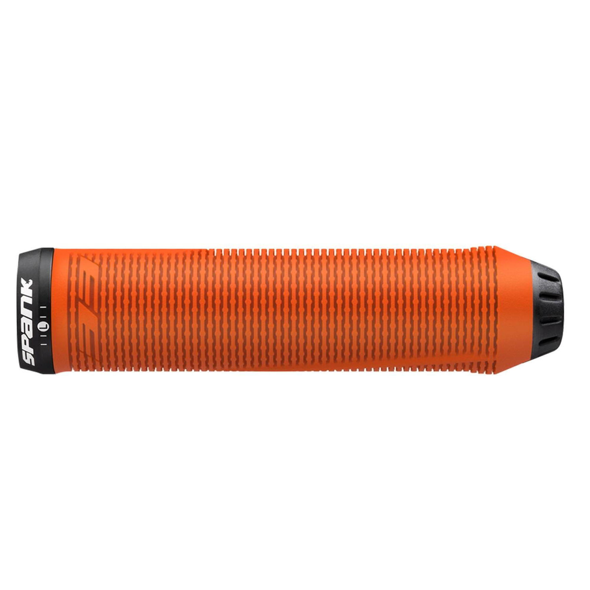 SPANK Impugnature Spike 33 Lock On - arancione