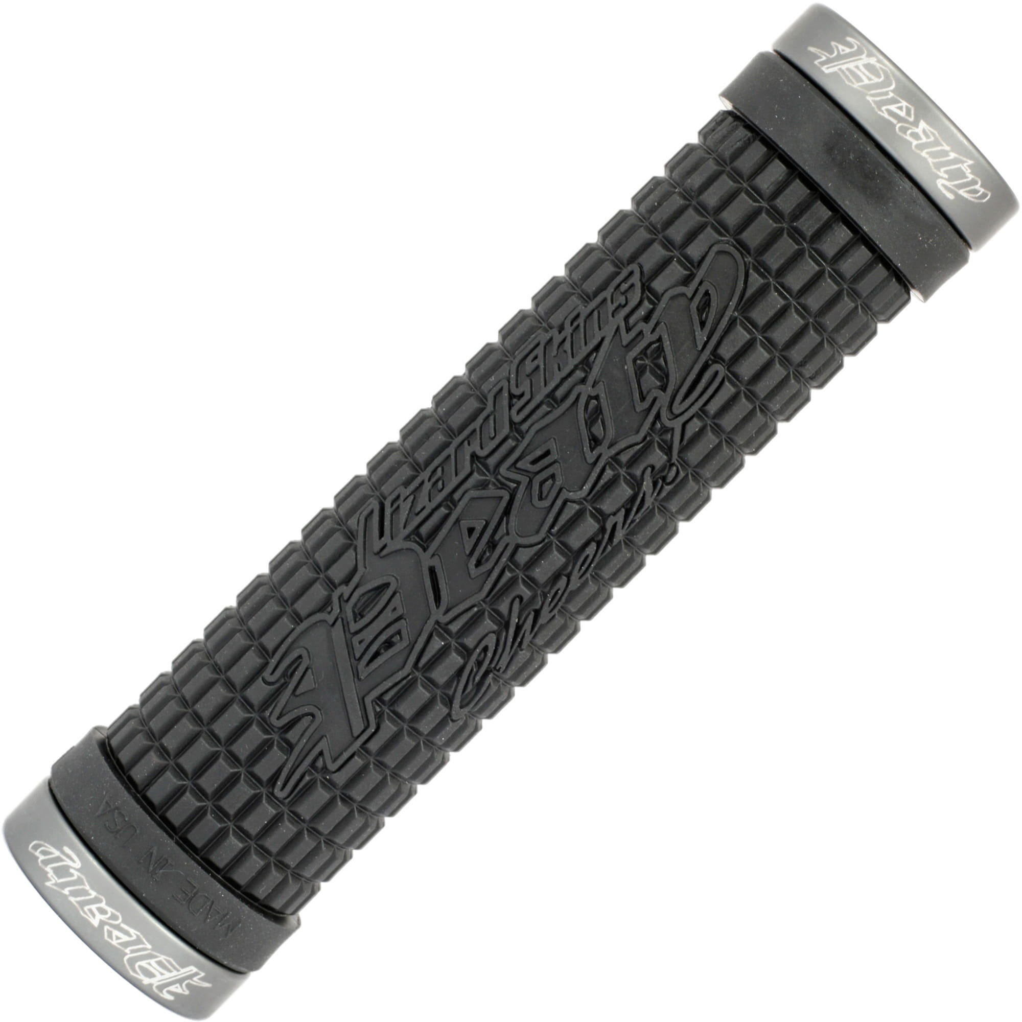 Lizard Skins Peaty Dual-Clamp Lock-On Grip Black 1/3