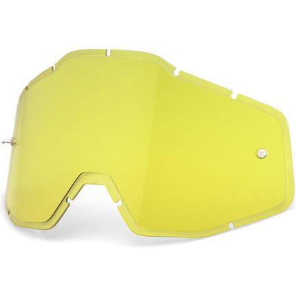 Lentille de remplacement anti-buée pour Racecraft/Accuri/Strata - Jaune