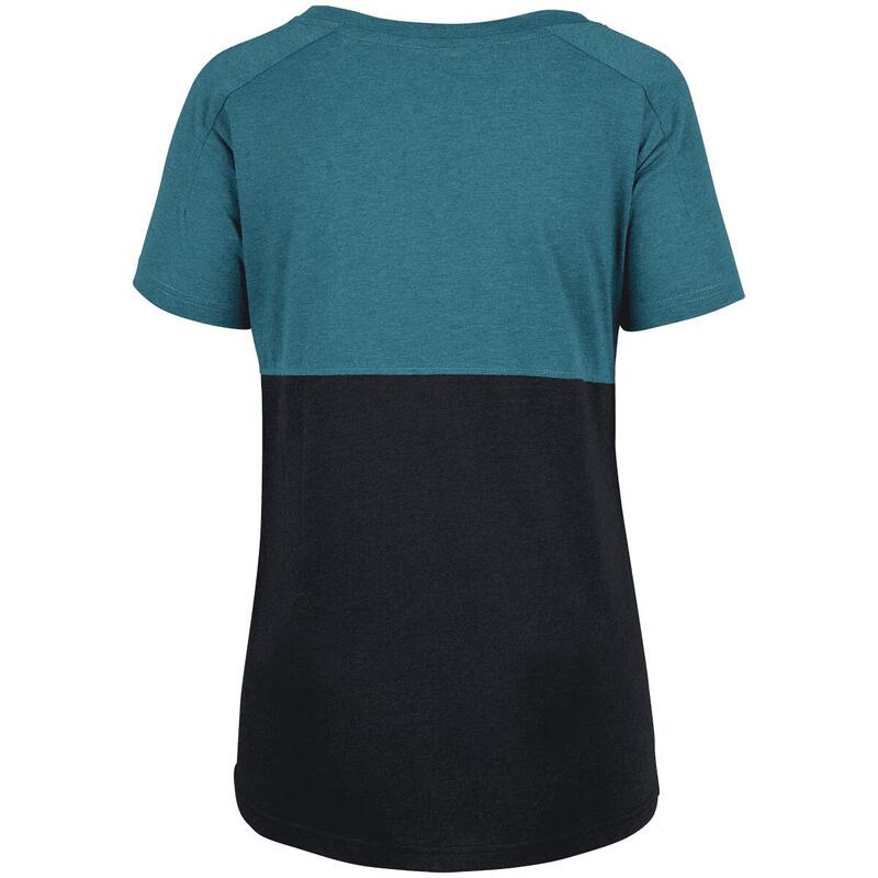 Flow Women Tech Tee Mountain everglade-zwart