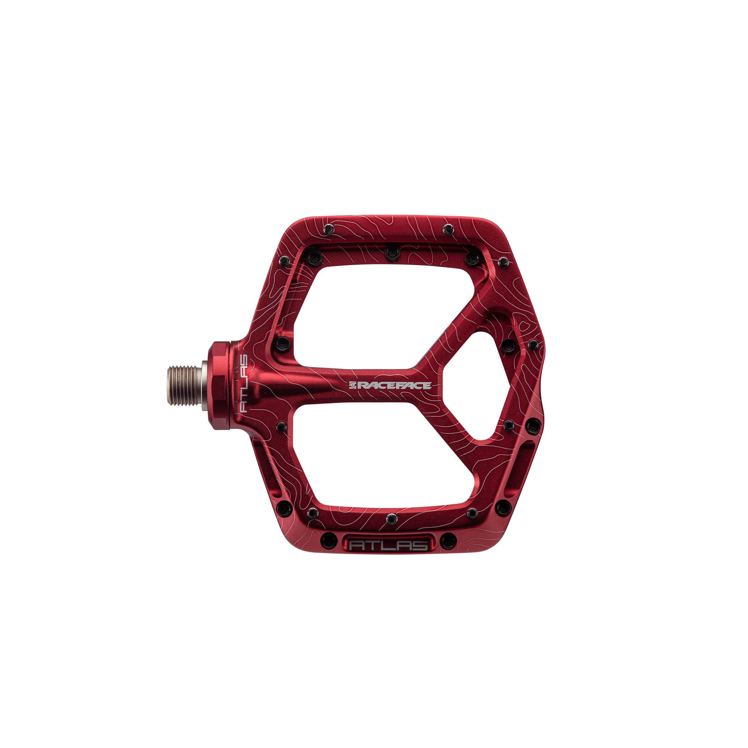 RACE FACE Pedali Atlas AM22 - rosso