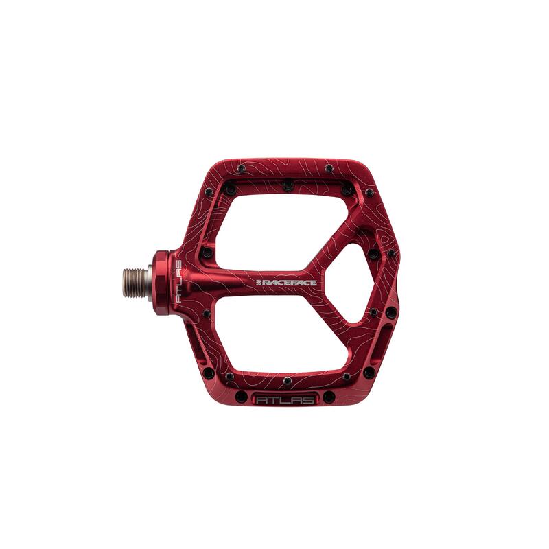 Pedales Atlas AM22 - rojo