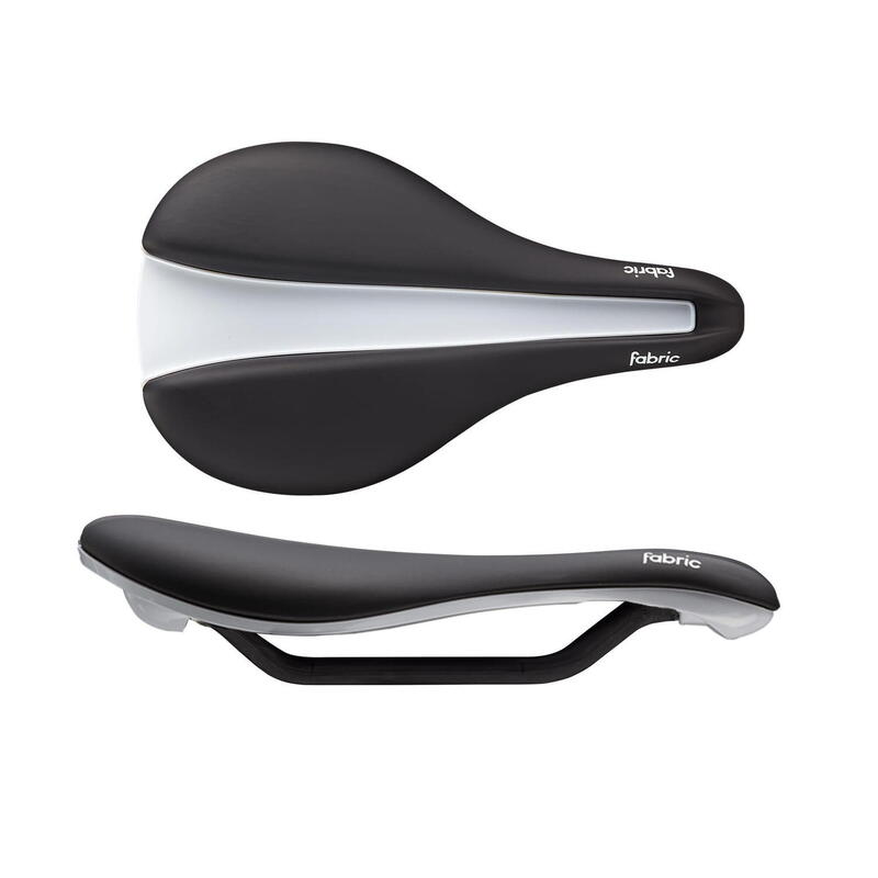 Selle Line-S Flat Pro - Noir / Blanc