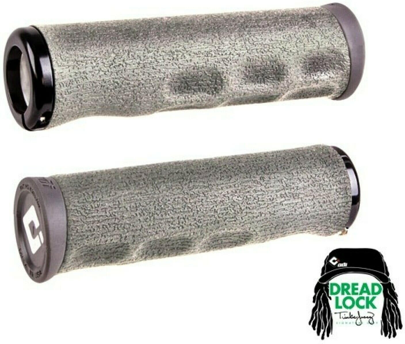 ODI F-1 Series Lock On Grips Tinker Juarez Signature - grijs