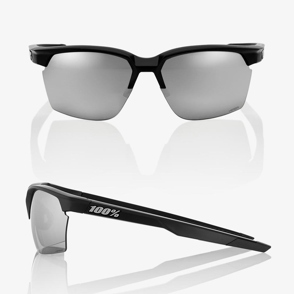 Lunettes de soleil de sport adulte Sportcoupe noir 2/3
