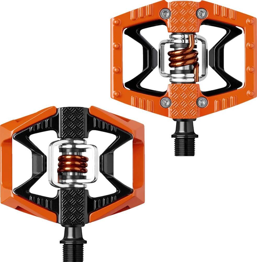 Pédales DOUBLESHOT 2 orange-noir / ressort orange 4/5