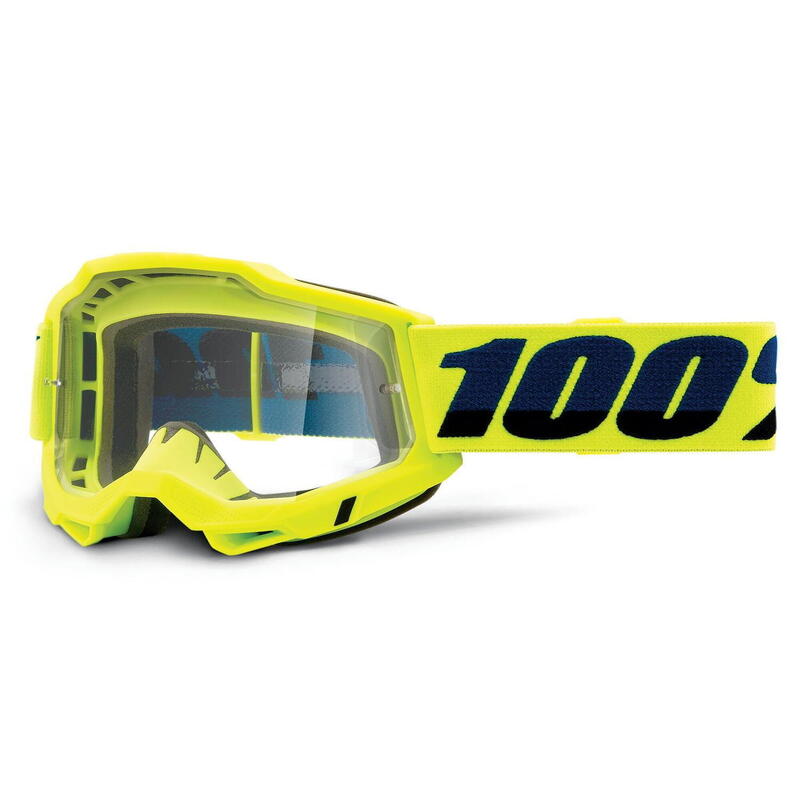 Accuri 2 OTG Goggle - Clear Lens - Fluo Yellow