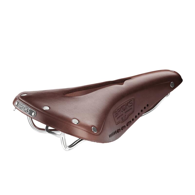 Selle de vélo sport trail mtb homme B17 brun