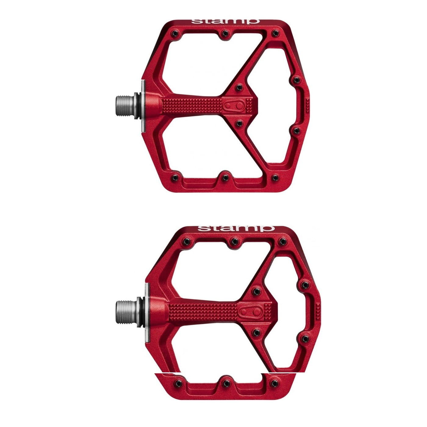 Pedal Stamp 7 small rosso 4/4