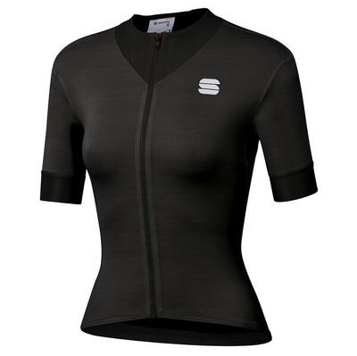 Maillot Kelly de manga corta para mujer - Negro