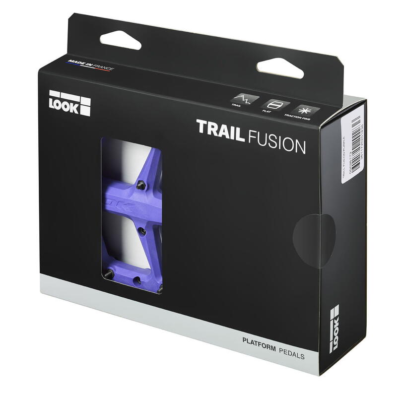 Pédales de vélo Trail ROC Fusion - pourpre