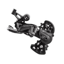 Acolyte achterderailleur korte kooi 1x8 speed - zwart