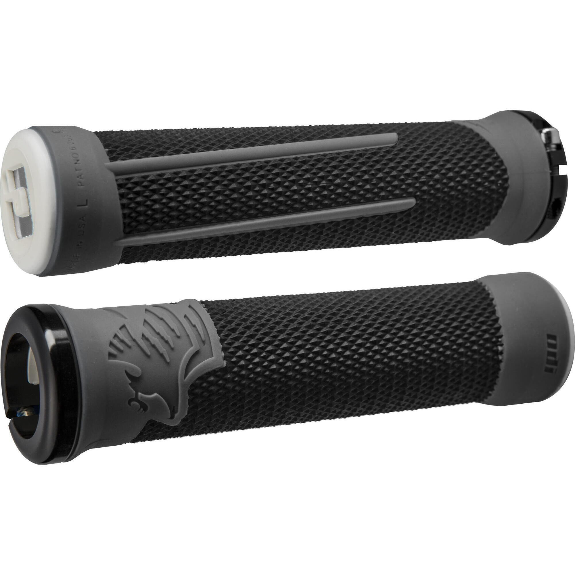 ODI AG2 Lock-On DH Handvatten - Zwart/Grijs