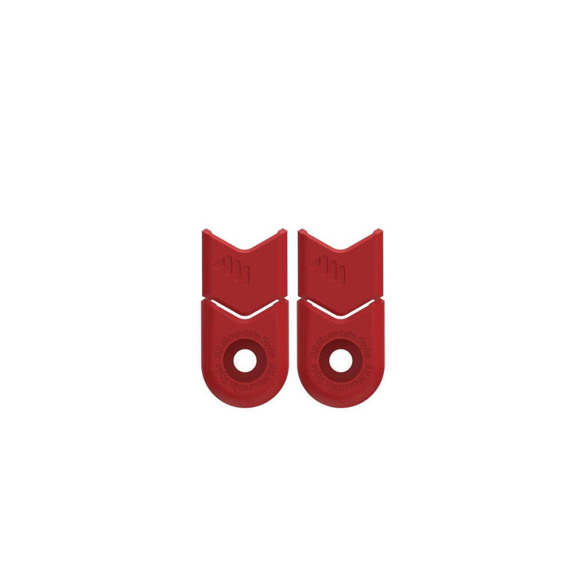ALL MOUNTAIN STYLE Crank Defender - Crank Guard - Rosso
