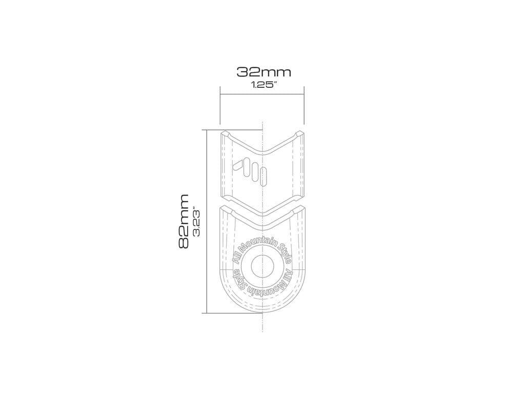 Crank Defender - Crank Guard - Nero 2/4