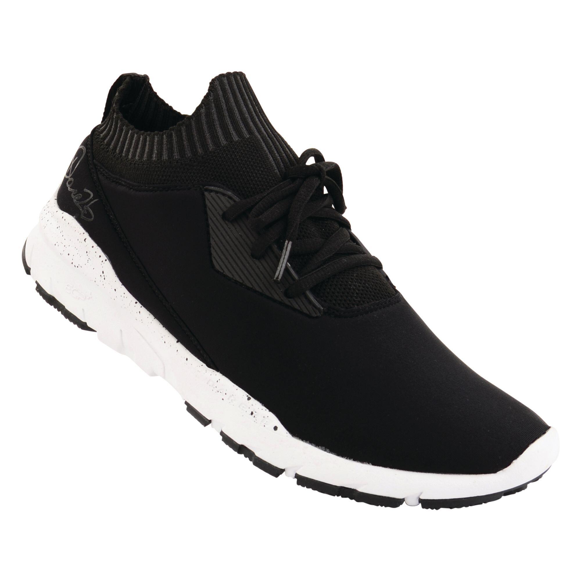 Womens/Ladies Xiro Trainers (Black/White) 1/5