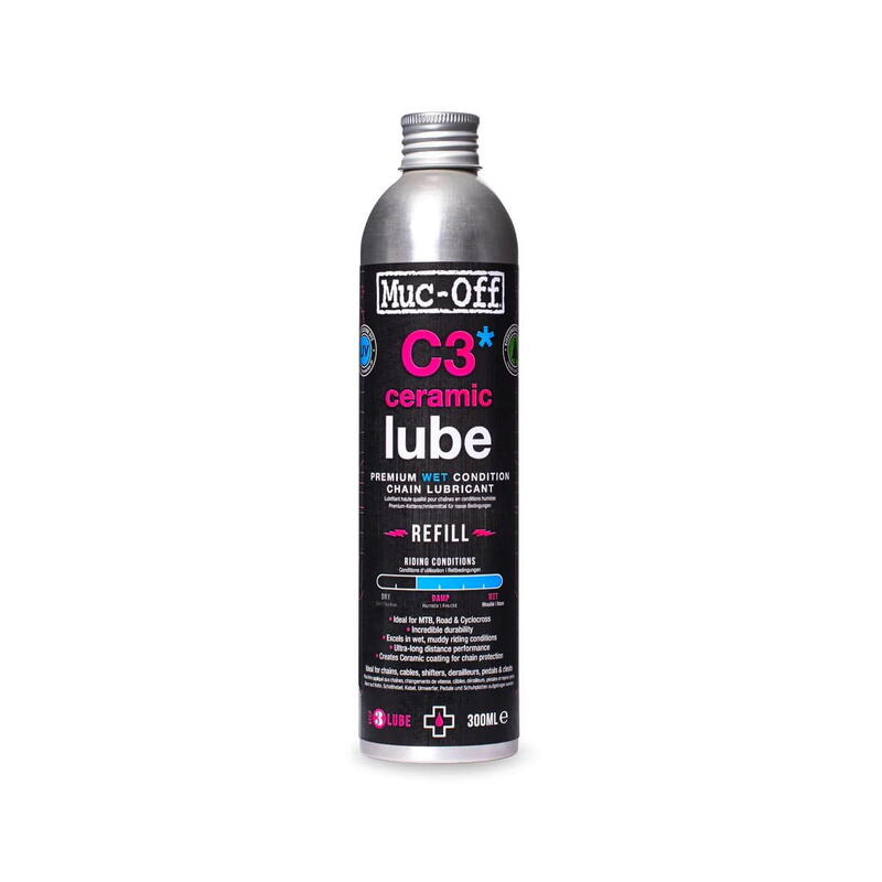 C3 Lubricante Cerámico Húmedo / Lubricante para Cadenas - 300 ml